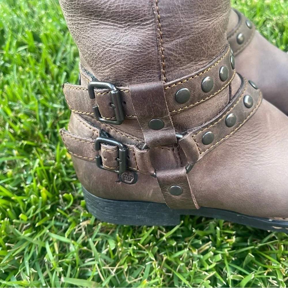 Born Brown Over-the-Knee Leather Boots